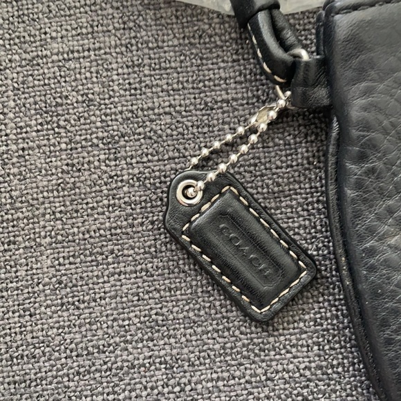 Coach Black Leather Wristlet - Picture 6 of 6
